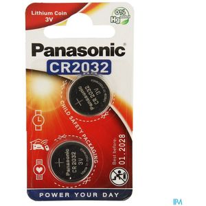 Panasonic Batterij Cr2032 3v 2