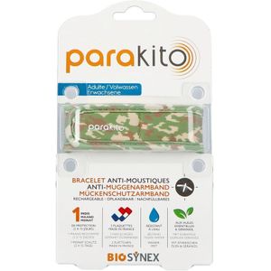 Para'kito - Anti-Muggenarmband - Graphic Camouflage - Oplaadbaar - 1 stuk