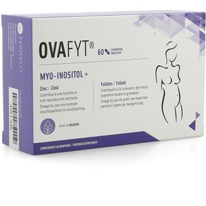 Ovafyt Myo-Inosiol + Zink + Folaat Vruchtbaarheid en Zwangerschap 60 Tabletten