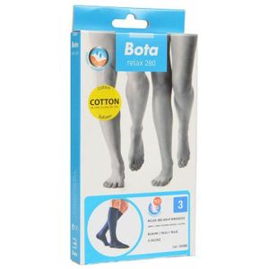 Bota Relax 280 Katoen Korte Kous Blue N3