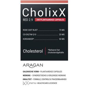 CholixX Red 2.9 Cholesterol 240 Capsules