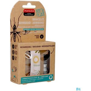 Manouka Armband Anti-Muggen Floral