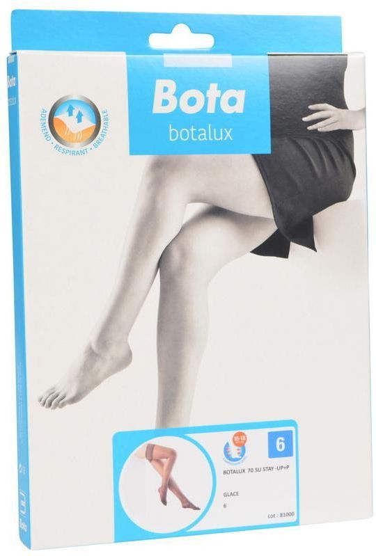 Botalux 70 - Stay-Up Kousen - Glace - 70 denier - 1 Kous