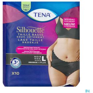 Tena Silhouette Plus Noir Lage Taille l 10 780223