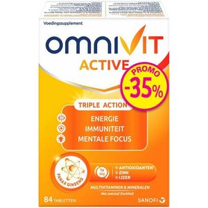 Omnivit Active Triple Action 84 Tabletten