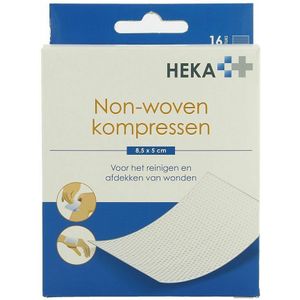 Heka Zom Kompres Non-wov. Steriel 8,5x 5cm 4lag.16