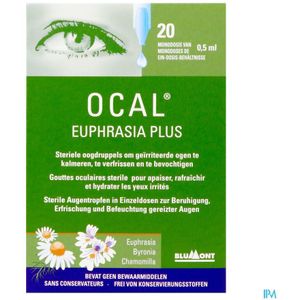 Ocal Euphrasia Plus Monodoses 20x0,5ml