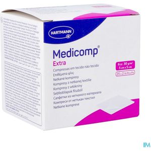 Gaaskompressen - Steriel - Non-woven - 6 Lagen - Per 2 Verpakt