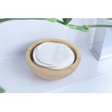Make-up Remover Pads - Beige - Set van 12 - 8 cm Diameter
