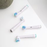 Oral-B - Opzetborstels - 2 Stuks - Gerecycled Plastic - Bio-gebaseerde Haren