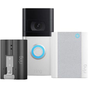 Ring Video Doorbell 4 + Chime Gen. 2 + Quick Release Accu
