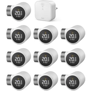 tado° X Slimme Radiatorknop 10-pack & Bridge