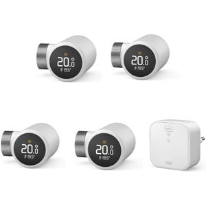 tado° X Slimme Radiatorknop 4-pack & Bridge