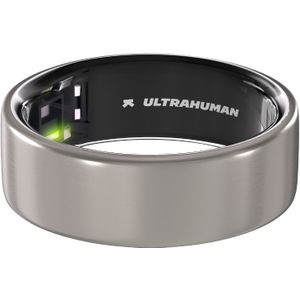 Ultrahuman Ring Air - Raw Titanium - Maat 11