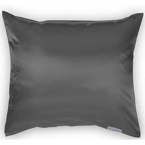Beauty Pillow® - Satijnen Kussensloop - 60 x 70 cm - Antracite
