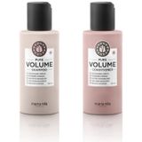 Maria Nila - Pure Volume Travel Set (Shampoo + Conditioner)