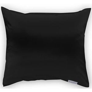 Beauty Pillow® - Satijnen Kussensloop - 60x70 cm - Black