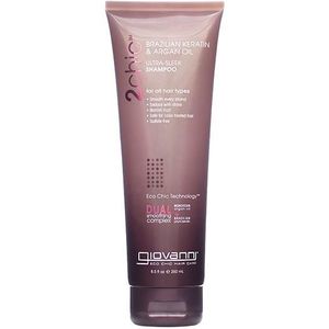 Giovanni - Ultra-Sleek Shampoo - 250 ml - Met Brazilian Keratin en Argan Oil