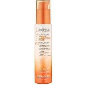 Giovanni Cosmetics - 2chic  - Ultra-Volume Leave-In Conditioning & Styling Elixir with Tangerine & Papaya Butter 118 ml