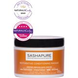 Sashapure - Restorative Conditioning Masque - 227 gr - Haarmasker