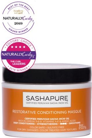 Sashapure - Restorative Conditioning Masque - 227 gr - Haarmasker