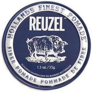 Reuzel - Fiber Pomade - 35 gram - Firm - Pliable Hold - Low Shine