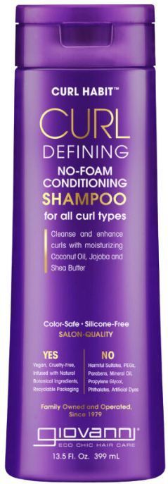 Giovanni Cosmetics - Curl Habit - Shampoo - 399 ml - Vrij van Siliconen