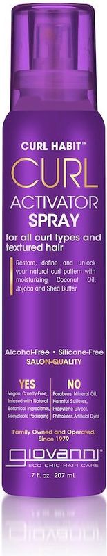 Giovanni Cosmetics - Curl Habit Curl Activator Spray - 207 ml