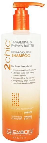 Giovanni Cosmetics - 2chic  - Ultra-Volume Shampoo with Tangerine & Papaya Butter