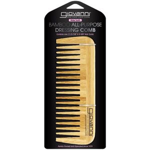 Giovanni Cosmetics - Bamboo – All Purpose Dressing Kam voor alle haartypes