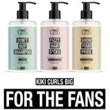 Kiki Curls 3x 750ml combi set | Voor krullen | Extra voordelig | #1 cleanser #2 mask #3 wonder finish