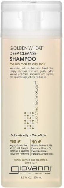 Giovanni Cosmetics - Golden Wheat Deep Cleanse Shampoo