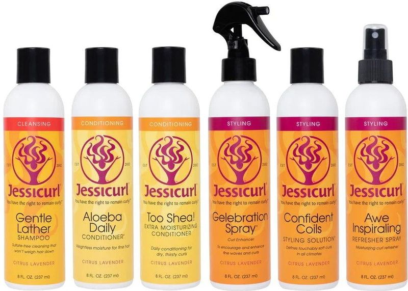 Jessicurl - Light & Luminous Collection - Conditioner - Citrus Lavender - 6 Stuks