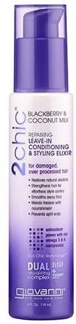 Giovanni Cosmetics - 2chic - Repairing Leave-In Conditioning & Styling Elixir - 118 ml