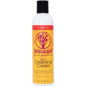 Jessicurl - Hair Cleansing Cream - Shampoo - 237ml - Milde en Hydraterende Shampoo voor Steil en Krullend Haar