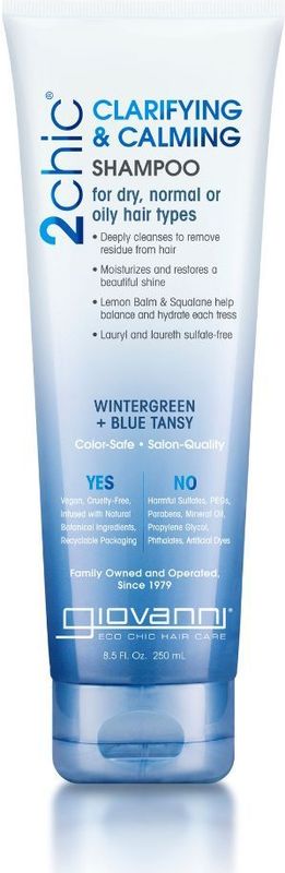 Giovanni Cosmetics - 2chic - Clarifying & Calming Shampoo - 250 ml