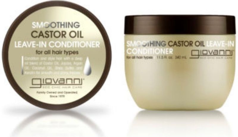 Giovanni - Smoothing Castor Oil - Leave-In Conditioner - 340 ml
