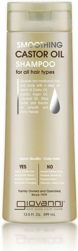 Giovanni Cosmetics - Smoothing Castor Oil Shampoo - 399 ml