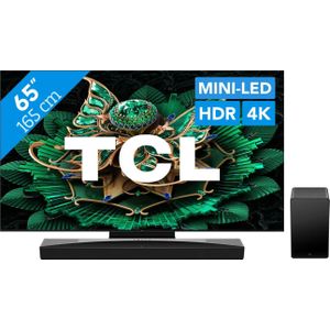 TCL 65" QD Mini-led C71K 4K (2025) + TCL Q75H
