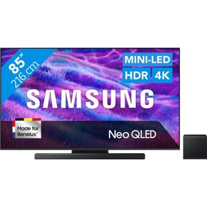 Samsung 85" Neo QLED QN80F 4K (2025) + Samsung HW-QS700F (2025)