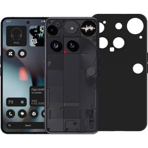 Nothing Phone (3) 256GB Zwart 5G + Just in Case Back Cover Zwart