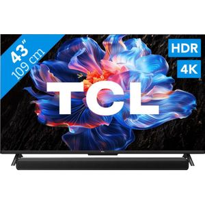 TCL 43" Led P61K 4K (2025) + TCL S45H 2.0 Soundbar