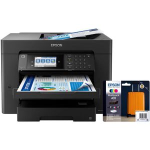 Epson WorkForce WF-7840DTWF + 1 set extra cartridges