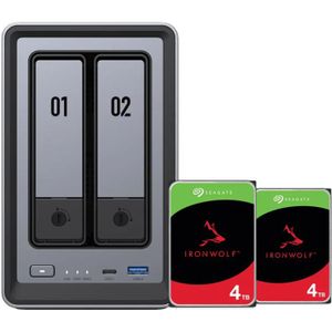 UGREEN NASync DXP2800 + Seagate Ironwolf 4TB Duo Pack