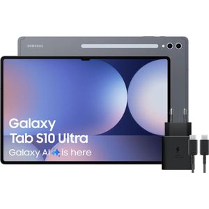 Samsung Galaxy Tab S10 Ultra 14,6 inch 256GB Wifi Grijs + Oplaadpakket