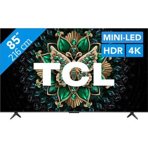 TCL - C61K - LED-tv - 85 inch - QD Mini-led - 4K