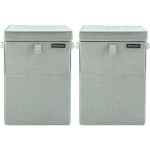 Brabantia 2 Wasboxen 35 liter - Green