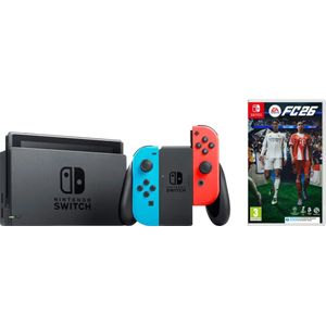 Nintendo Switch - Rood/Blauw - Gameconsole - Inclusief EA Sports FC 26