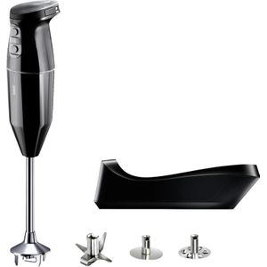 Bamix draadloze staafmixer / keukenmachine - 3 snelheden - Cordless Plus Zwart