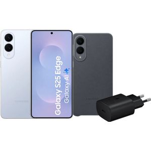 Samsung Galaxy S25 Edge 512GB Blauw 5G + Accessoirepakket